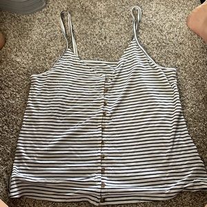 American Eagle soft and sexy button up tank size m